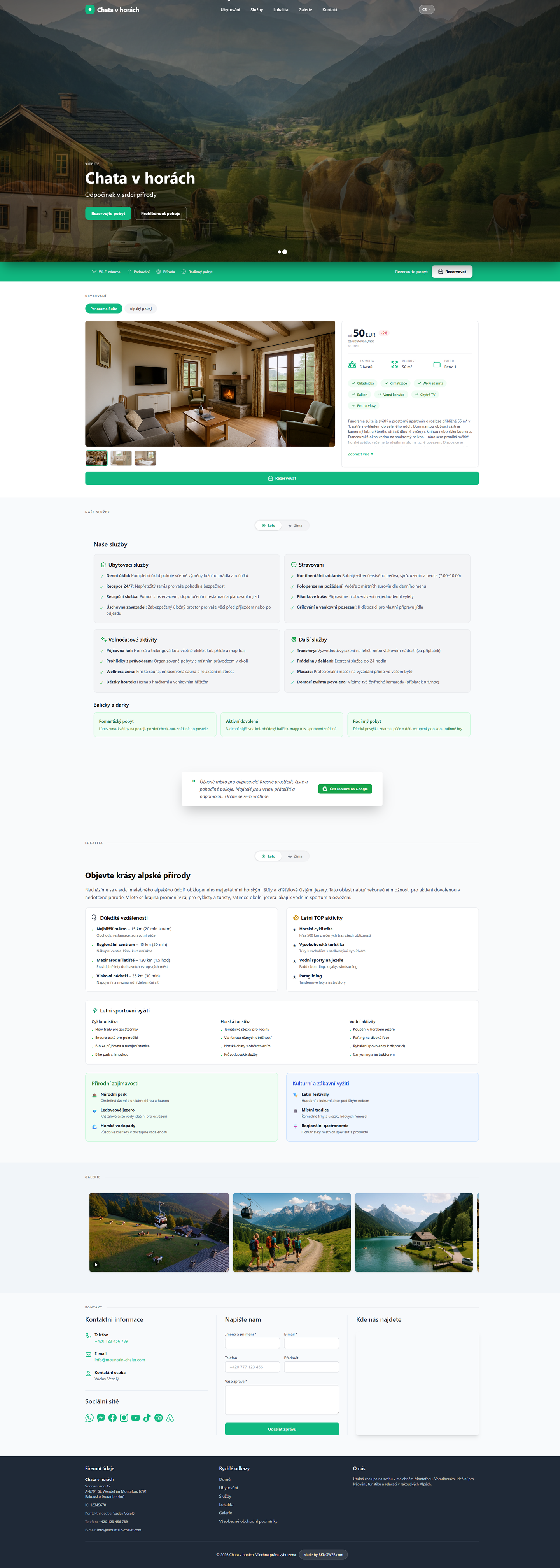 BKNGWEB Auto-SaaS guest website